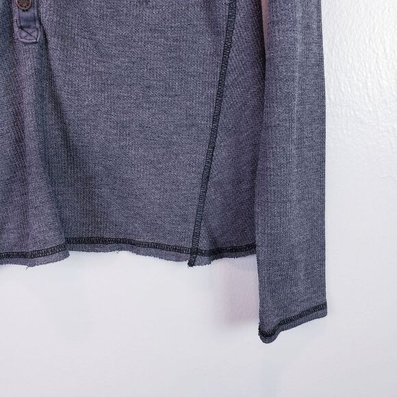 Free People Henley Thermal - Picture 6 of 9